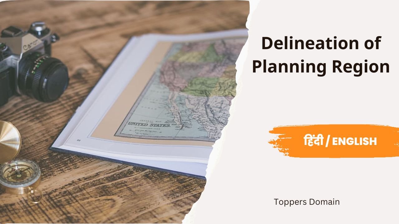 Delineation of Planning Region 7 Delineation of Planning Region- toppers domain